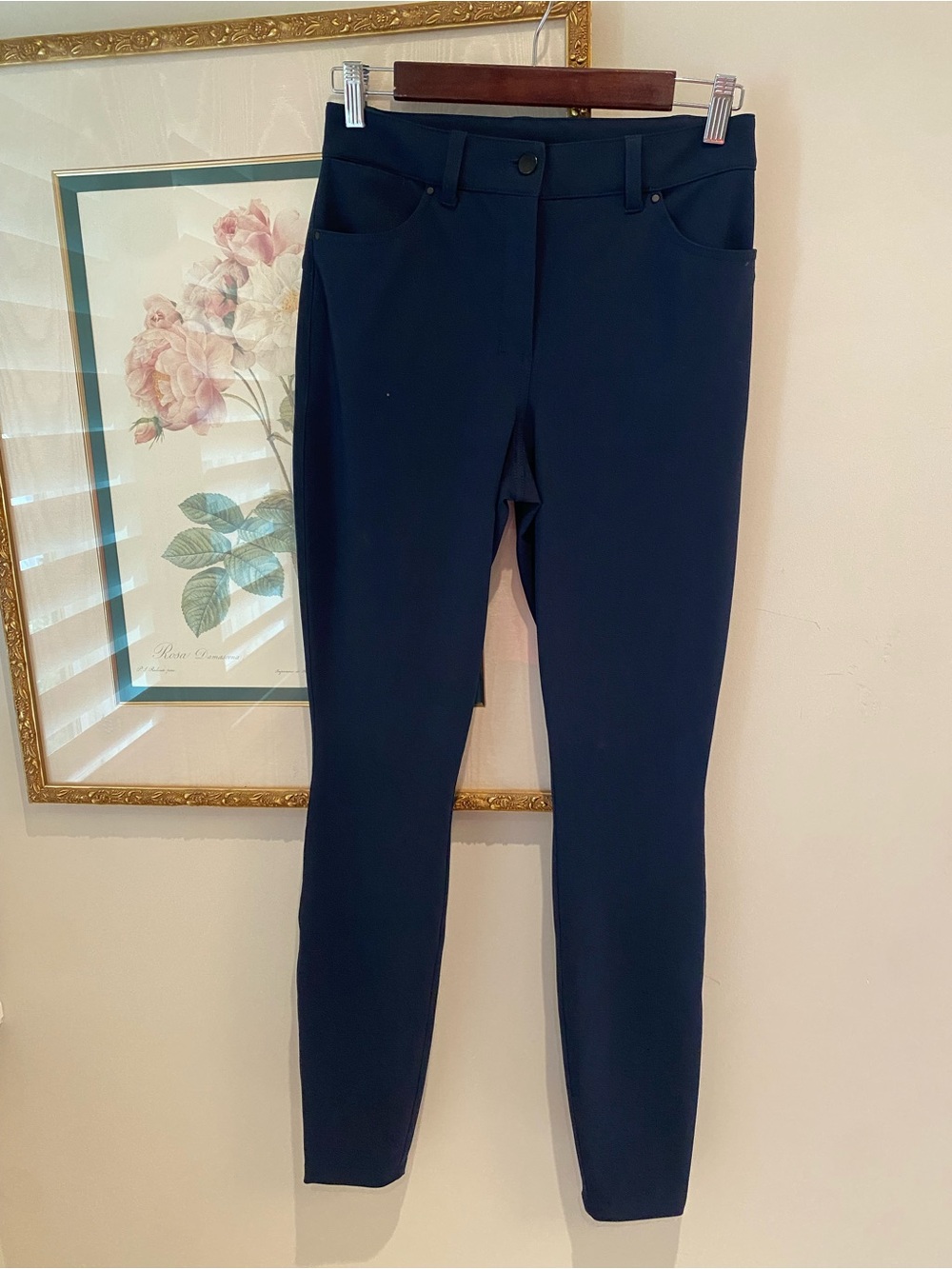 Lululemon Women's Navy Stretch Ponte Slim Pants